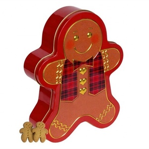 Usine OEM pain au gingembre boîte <span class=keywords><strong>en</strong></span> <span class=keywords><strong>fer</strong></span> blanc vide boîte <span class=keywords><strong>en</strong></span> métal <span class=keywords><strong>en</strong></span> forme d'homme pour l'emballage de biscuits pain - Product Image 4