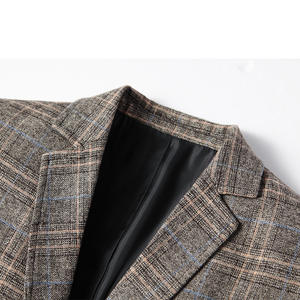 <span class=keywords><strong>Veste</strong></span> <span class=keywords><strong>de</strong></span> <span class=keywords><strong>costume</strong></span> <span class=keywords><strong>costume</strong></span> décontracté pour hommes printemps Style mince <span class=keywords><strong>veste</strong></span> ouest simple d'âge moyen sera <span class=keywords><strong>costume</strong></span> <span class=keywords><strong>de</strong></span> papa ouest sans repassage - Product Image 5