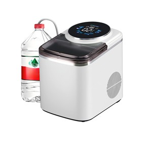 APCOM Portable Bullet <b>Ice</b> Maker Countertop 12kg/24H Fast <b>Ice</b> Making Household Mini <b>Ice</b> <b>Machine</b> Manual Water Supply For <b>Home</b> Bar - Product Image 5
