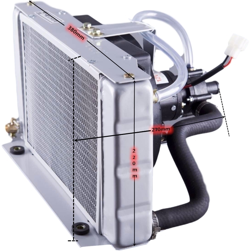Self circulating Cooling Device Engine Cooling
