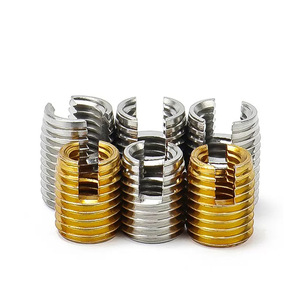 M4 dây xoắn ốc chủ đề chèn kim loại tự khai thác rãnh vít tự khai thác chủ đề chèn xoắn ốc sửa chữa tay áo - Product Image 3