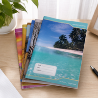 Carnet personnalisé promotionnel AP, logo personnalisé, fournitures de bureau, couverture rigide, format B5