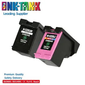 INK-TANK 122 XL 122XL Премиум восстановленные цветной струйный картридж с чернилами для HP122 для струйного принтера HP Deskjet 1510 2050 3050 2512