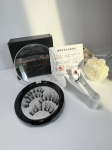 Kit de <span class=keywords><strong>5</strong></span> <span class=keywords><strong>Faux</strong></span> <span class=keywords><strong>Cils</strong></span> en Vison Magnétique 3D, Épais et Naturel, Réutilisable, Souple, Confortable, Sans Colle, <span class=keywords><strong>Faux</strong></span> - Product Image 5