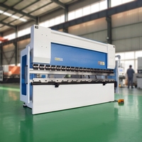 Prensa Plegadora CNC de 4 Ejes de Alta Precisión y Totalmente Automática, Longbow, Longitud de Trabajo de 4 Metros, Plegado Neumático de Chapa Metálica