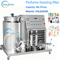 HUAJIE «Processus de fabrication de parfums Machine de fabrication de parfums» Machine de mélange de parfums originale Filtre du système de refroidissement des parfums