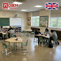 MINYI OFFSET UK Bureau de formation, mobilier scolaire nouveau design, table en forme de fleur, table et chaise, table pour étudiant