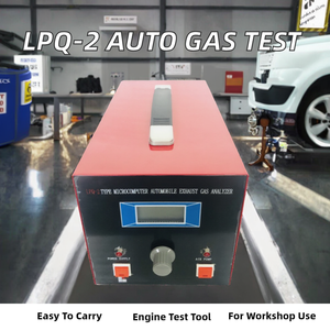 เครื่องวิเคราะห์ก๊าซไอเสียรถยนต์แบบพกพา Boroadto LPQ-2 เครื่องทดสอบปริมาณออกซิเจนในไอเสียรถยนต์ AC220V 50W รับประกัน 12 เดือน RTS - Product Image 2