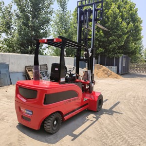 รถยกไฟฟ้า 3 ตัน ที่เชื่อถือได้ พร้อมแบตเตอรี่ที่ใช้งานได้ยาวนานและล้อสองแถว ออกแบบมาเพื่อการใช้งานที่แข็งแกร่ง - Product Image 6