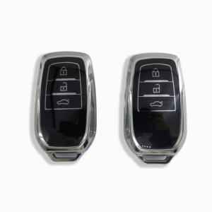 トヨタハイラックスフォータナーランドクルーザーカムリカローラクラウンRAV4ハイランドスマートキー用TPU3ボタンカーキーカバーケース - Product Image 2