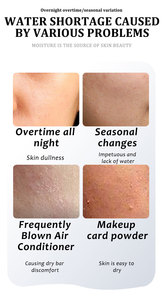 Mascarilla Facial <span class=keywords><strong>Hidratante</strong></span> de Colágeno de Marca Privada OEM para Piel Seca, Hidratación Profunda y Blanqueamiento, Antiarrugas, Cuidado Facial de Belleza - Product Image 3