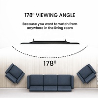 55-100 Zoll 4K UHD QLED Smart TV mit Android 15, WLAN, Sprachfernbedienung, Ultraflaches Design für Zuhause und Hotel