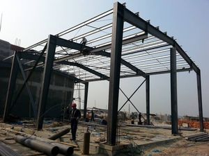 Talleres <span class=keywords><strong>y</strong></span> Fábricas de Estructura de Acero Pesado de Bajo Costo <span class=keywords><strong>y</strong></span> Construcción Rápida, Soldadura <span class=keywords><strong>y</strong></span> Corte de Acero de Alta Resistencia, Vida Útil de 50 Años - Product Image 3