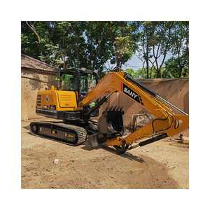 Excavatrice Sany Pro d'occasion haute performance SY60 SY60C 6 tonnes, composants essentiels inclus : moteur, boîte de vitesses, pompe à engrenages, roulement 0,28 m - Product Image 1