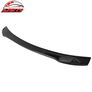 เหมาะสำหรับ Honda Civic 10th Hatchback 2017-2021 สปอยเลอร์ท้ายทรง V ลายคาร์บอนไฟเบอร์ - Product Image 4
