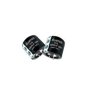 Condensateur à encliquetage direct d'usine 5600uF 50V condensateur électrolytique en aluminium à faible <span class=keywords><strong>ESR</strong></span> ordinateur TV couleur - Product Image 1
