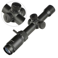 Lunette de visée LPVO Factory Optic 1-8X32 IR avec éclairage rouge, long dégagement oculaire, viseurs tactiques