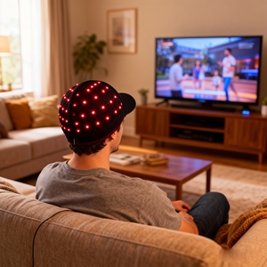 Boné de Terapia LED Vermelho por Infravermelho Próximo (1070nm) para Lesões Cerebrais Traumáticas - Atacado - Product Image 6