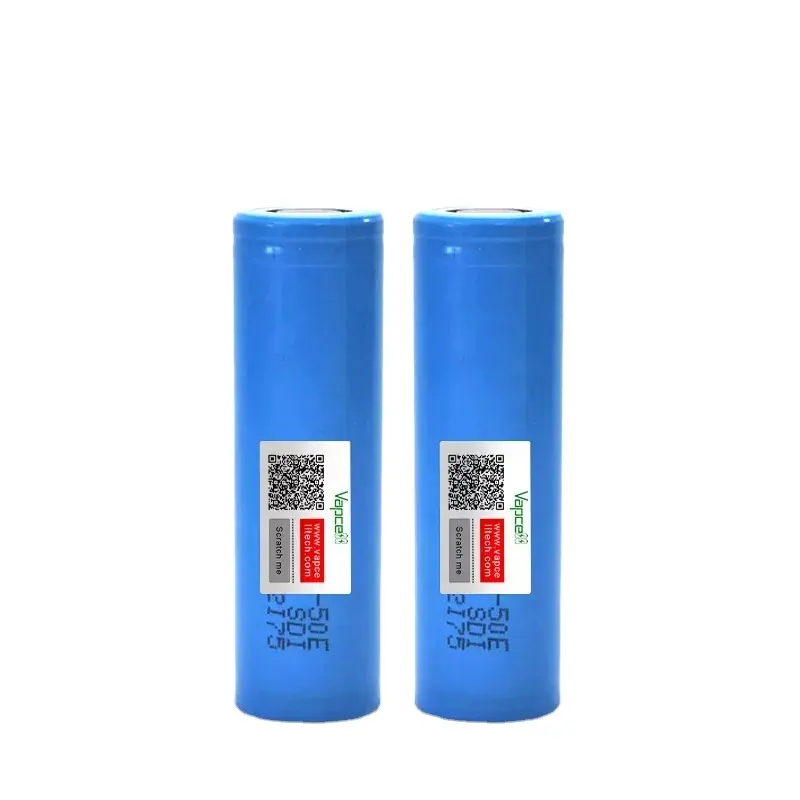कोरिया में किए गए INR21700-50E 5000mAh 10A ली आयन रिचार्जेबल बैटरी