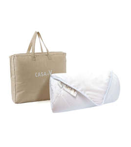 Edredón Premium Transpirable 50% Lana 50% Poliéster, Antibacteriano, Antiácaros, Cálido, Relleno de Lana, con Bolsa de Almacenamiento y Transporte - Product Image 6