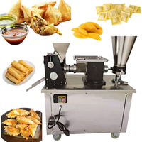 Machine à samosas entièrement automatique 4500 pièces/h, machine à galettes de viande, machine à raviolis, machine à empanadas commerciale de grande capacité