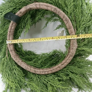 Cedar Cypress lá vòng hoa cho giáng sinh trang trí nhân tạo Cypress lá - Product Image 4