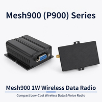 Modem Radio Data Mesh Nirkabel 900MHz Transceiver Serial RS232 RS485 RS422 Mesh900