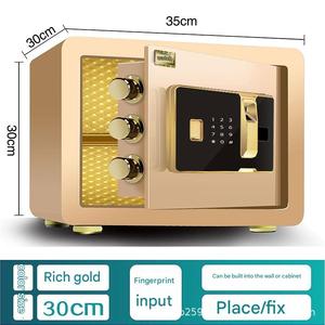 <span class=keywords><strong>Cassaforte</strong></span> Domestica Antifurto Direttamente dalla Fabbrica, Piccola Cassetta di Sicurezza Elettronica con Serratura Digitale, Impronta Digitale e Password, Doppia Porta Nascosta - Product Image 6