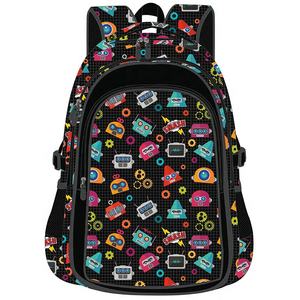 Usine conception Spaceman astronaute espace sac à dos pour ordinateur portable sac à main pour enfants sac d'école sac à dos décontracté avec plusieurs poches - Product Image 3