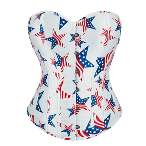2025 nueva moda sin tirantes Club Holiday Partywear Tops para mujeres estampado sin mangas corsé Tops elegante Top - Product Image 1