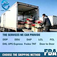 Transport aérien à haute vitesse pour fleurs fraîches coupées, chaîne du froid, 48H CIF Kunming vers Dubaï DXB