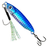 Jig métallique de pêche en eau salée à longue portée, plusieurs tailles, pour la pêche au jigging, leurre en métal