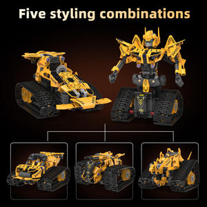 Kit de Construcción de Robot RC Transformable 5 en 1 para Niños, Juguete Programable Controlado por Aplicación con Múltiples Formas - Product Image 4