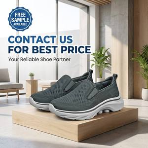 <span class=keywords><strong>Zapatos</strong></span> de Hombre en Oferta, <span class=keywords><strong>Zapatos</strong></span> Sin Cordones para Caminar, para <span class=keywords><strong>Personas</strong></span> <span class=keywords><strong>Mayores</strong></span>, Talla Grande, Ajuste Ancho, Malla Transpirable, Zapatillas Ligeras - Product Image 6
