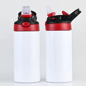 Botol Air Minum Anak-anak, Termos Sublimasi Anak 350Ml 12Oz, Gudang USA