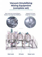 Mélangeur de boue pour équipement industriel PLC, cuve de mélange, mélangeur émulsifiant, lignes de production de lotions