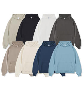 Sudadera con Capucha Oversize Personalizada al por Mayor, 350 GSM, Mezcla de Algodón, Forro Polar, Estilo Urbano, Fabricante de Fábrica, Sudadera para Hombre - Product Image 2