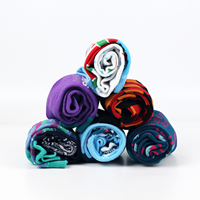 Motif de caractère personnalisé fibre de bambou coton pied chaussette Jacquard unisexe femmes hommes heureux drôle chaussettes
