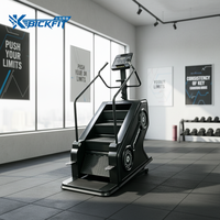 Stairmaster Stepmill à usage commercial, équipement de fitness électrique pour salle de sport, écran LED, fonctionnalités réglables, durable
