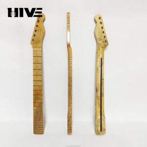 Accesorio para guitarra eléctrica (acabado brillante) TL21 Traste 6 cuerdas Cuello de 4 colores para mano derecha Cordal con patrón de tigre integrado - Product Image 3