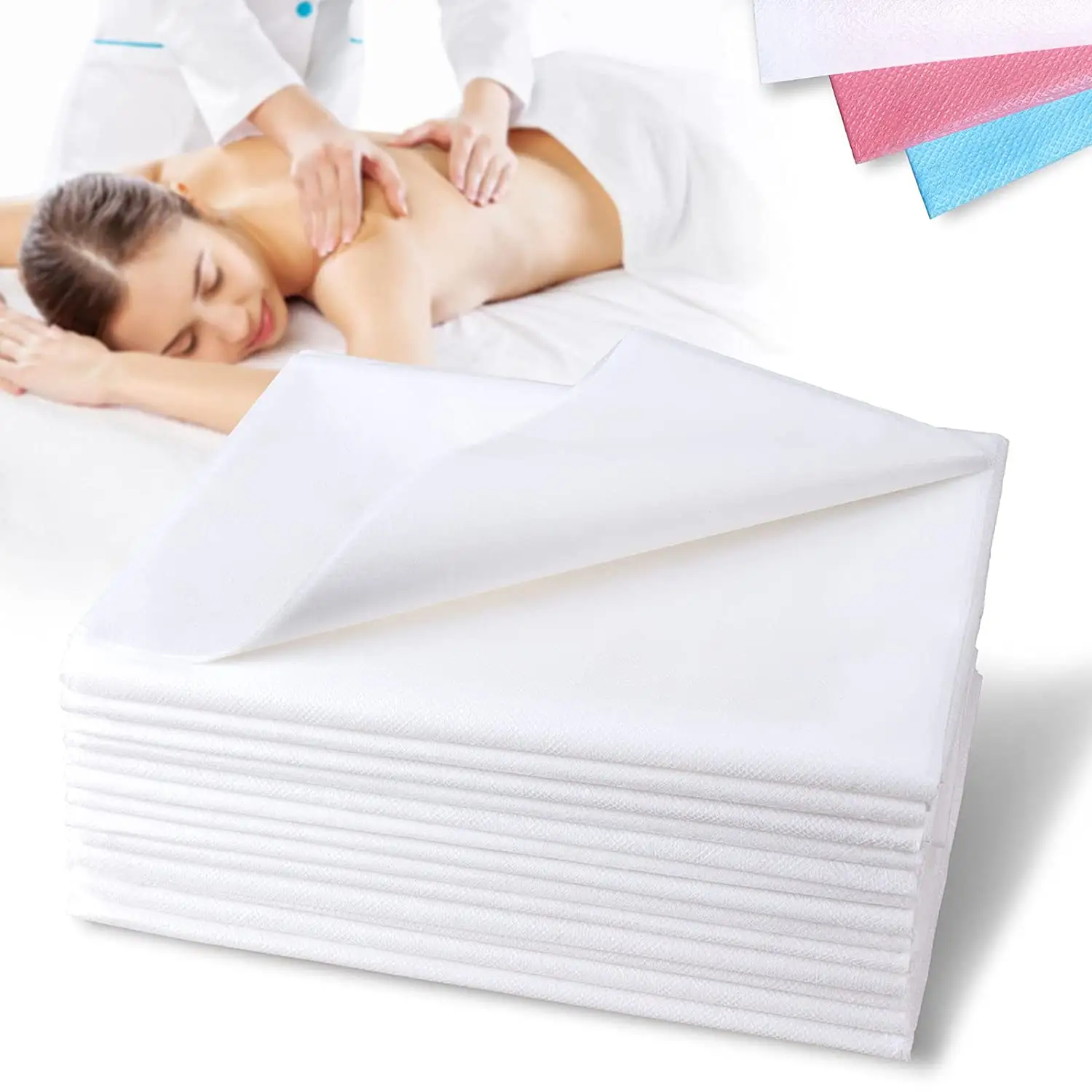 Non Woven Disposable Medical/Spa/Hotel/Hospital bed cover disposable massage bed cover