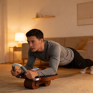 Rueda Abdominal Automática Inmejorable con Diseño de Soporte para Todos los Niveles de Condición Física, en Cualquier Lugar - Product Image 2