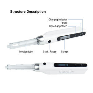 Anestezi Mini diş aksesuarları anestezi enjektör ağrısız kalem elektrik Oral topikal anestezi aspirasyon şırınga - Product Image 5