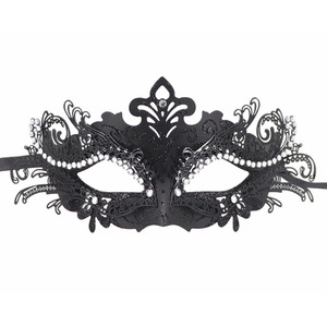 DAMAI Masquerade Metal Craft butterfly Mask Mardi Gras Decorations for Women Venetian Masks for Halloween Costume Party Carnival - Product Image 3