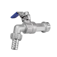 WZ304 acier inoxydable 1/4 '1/2' 3/4 '1' robinet à tournant sphérique contrôle du débit d'eau à 2 voies/vanne de vidange OEM personnalisable
