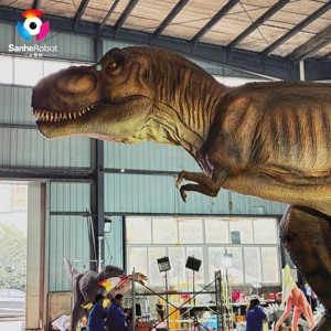 Dinosaurio Animatrónico Personalizado <span class=keywords><strong>T</strong></span> Rex, Modelo de Dinosaurio Realista de Tamaño Natural para Parque Temático o Zoológico - Product Image 4