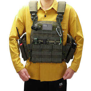 เสื้อกั๊กโพลีเอสเตอร์ออกแบบได้ตามต้องการมีแผ่นรองปล่อยเร็วพร้อมซองใส่แก้วสีและโลโก้ได้ตามต้องการ - Product Image 2