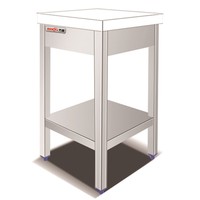 Table de travail en acier inoxydable pour cuisine de restaurant d'hôtel, équipement de cuisine commerciale, banc de travail