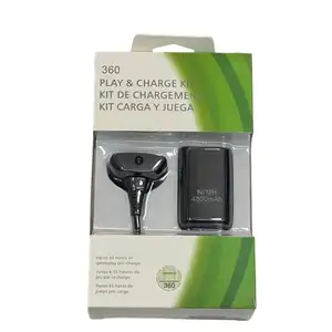 Play & Charge Kit Compatible with X box 360 Convenient Charging