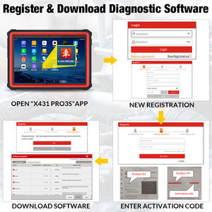 Pour X431 Pro3s + HDIII 12V Scanner de Diagnostic pour voitures/24V camions 99% modèles de couverture comme Camry Q5 X3 - Product Image 5